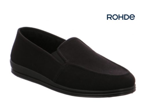 Rohde 2609-90 pantoffel zwart