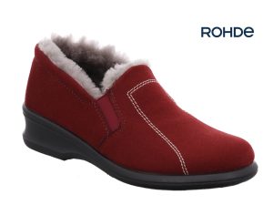 Rohde 2516-41 rood damespantoffel