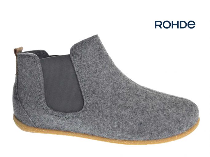 Rohde 6868-17 damespantoffel grijs