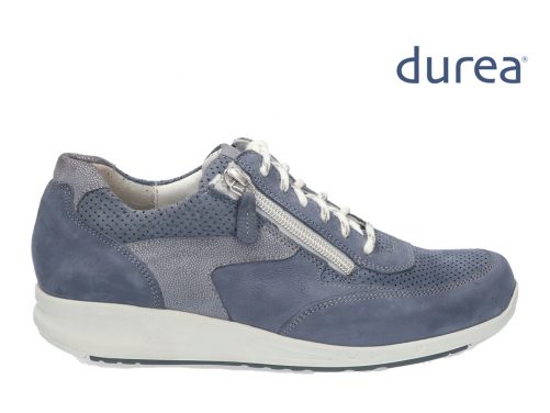Durea Go 6260 wijdte H sneaker blauw