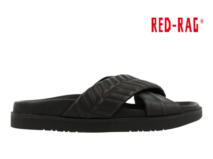 Red-Rag 79414 slipper zwart