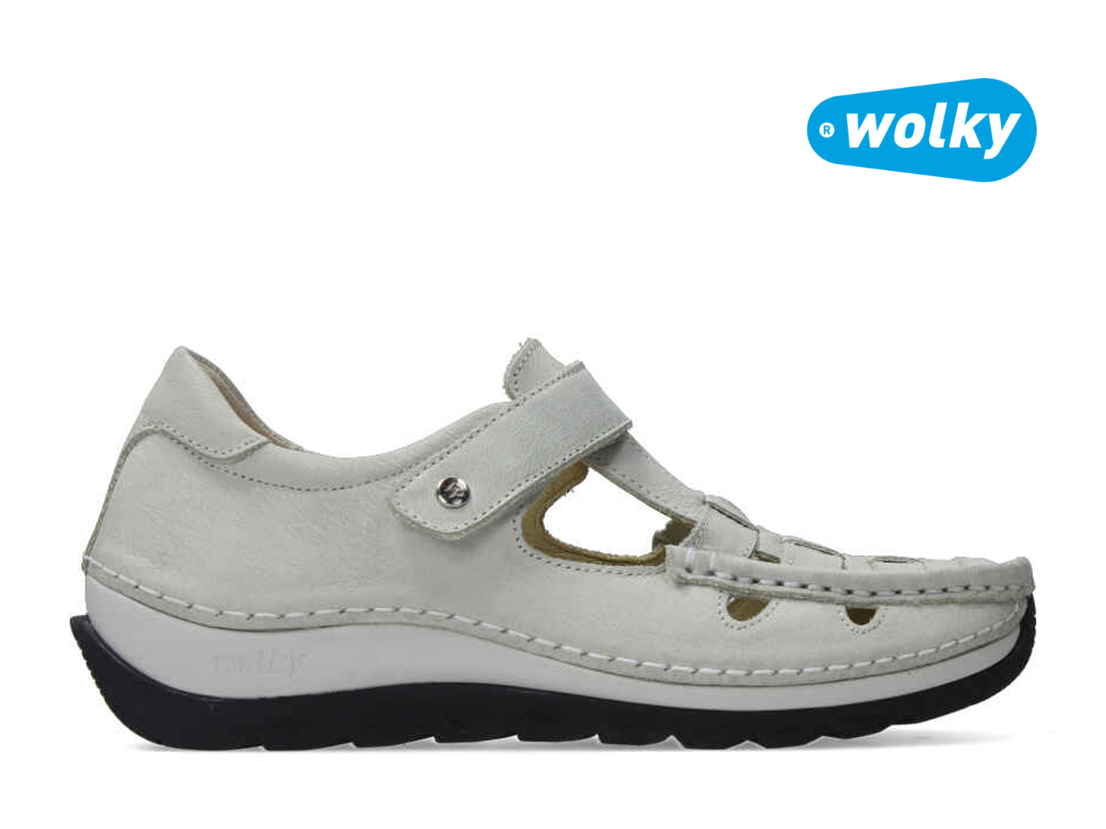 Wolky 4902 Zambezi bandschoen offwhite