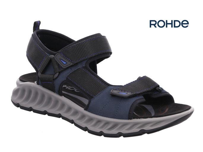 Rohde 5965 herensandaal blauw