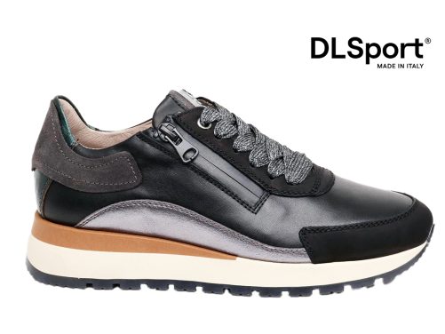 DL Sport 5833 sneaker zwart