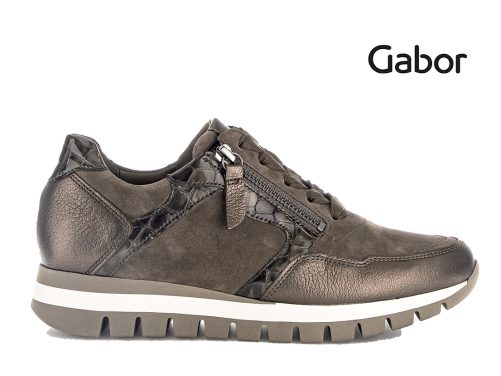 Gabor 36.438.40 sneaker taupe