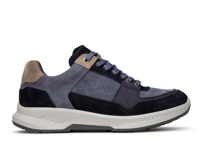 Xsensible Hudson blauw herensneaker