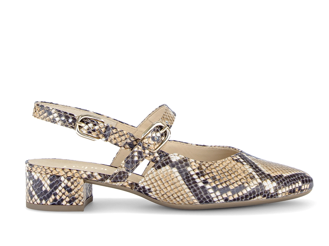 Gabor 81.524.42 slingback python
