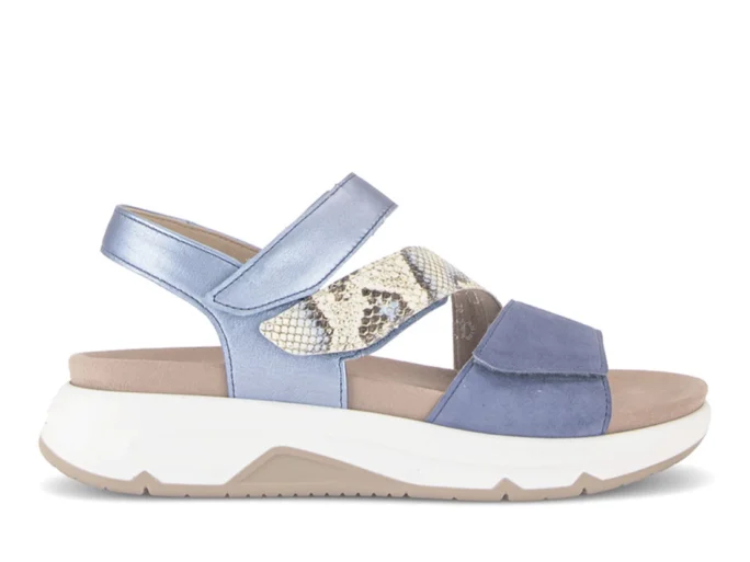 Gabor 86.882.26 sandaal blauw Rollingsoft