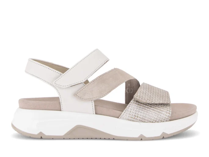 Gabor 86.882.61 sandaal beige Rollingsoft