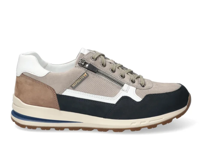 Mephisto Bradley sneaker beige combi