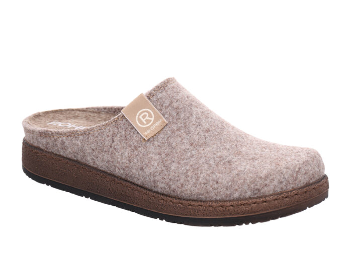 Rohde 6782-17 herenpantoffel beige