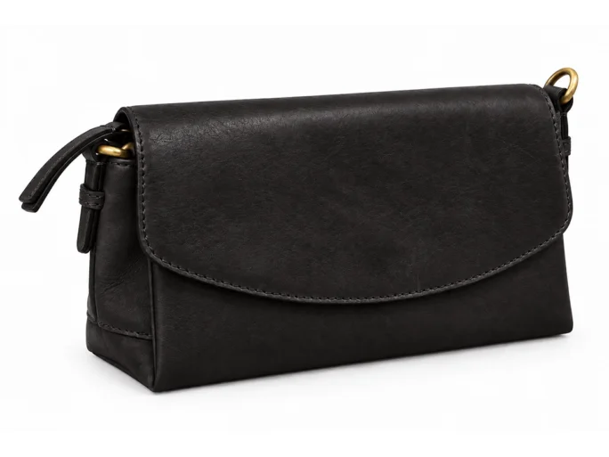 Bag2Bag Troms zwart schoudertas