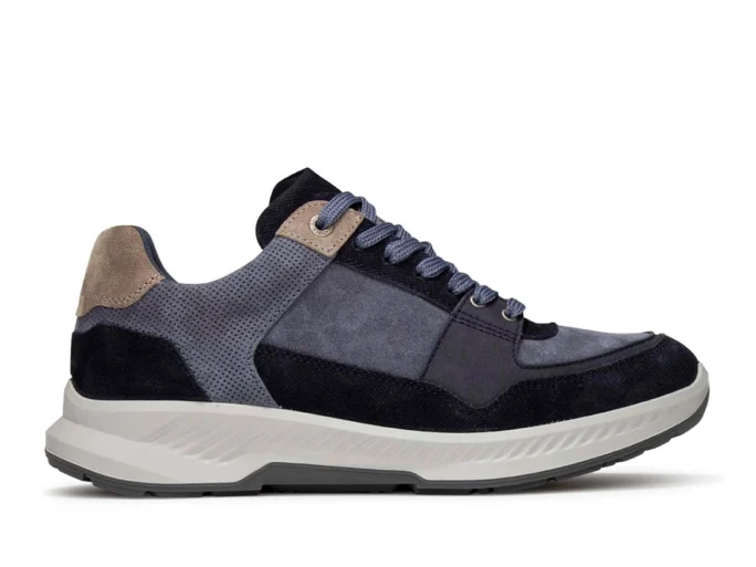 Xsensible Hudson blauw herensneaker