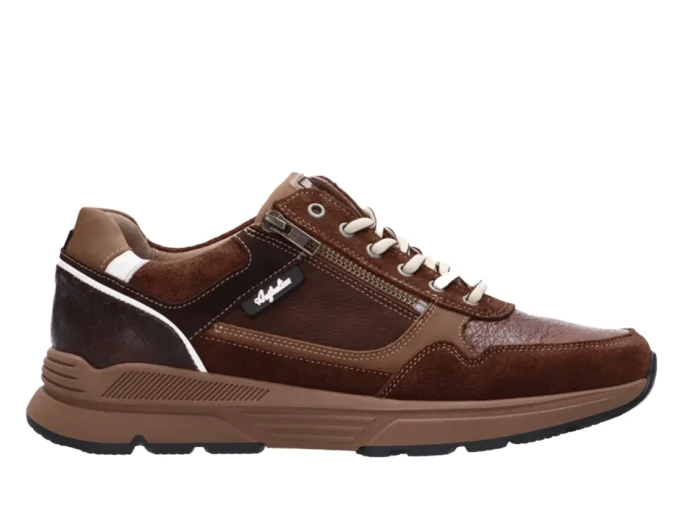 Australian Connery sneaker H wijdte bruin
