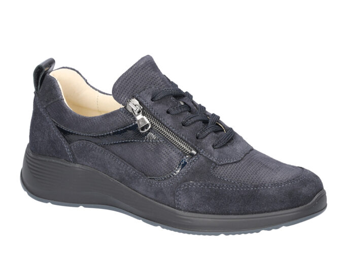 Waldläufer 698008 blauw K-wijdte sneaker